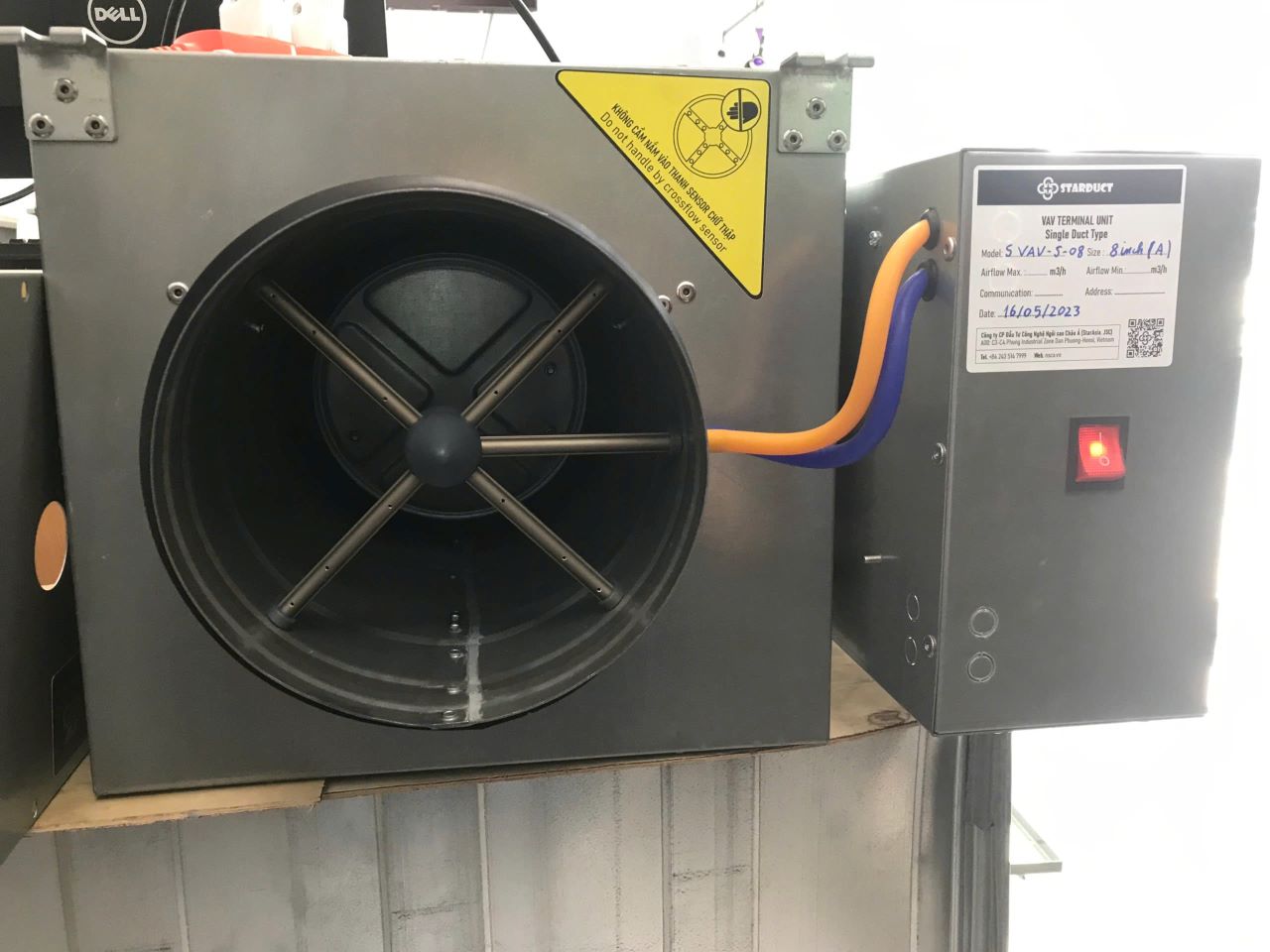 SINGLE DUCT TYPE VAV BOX